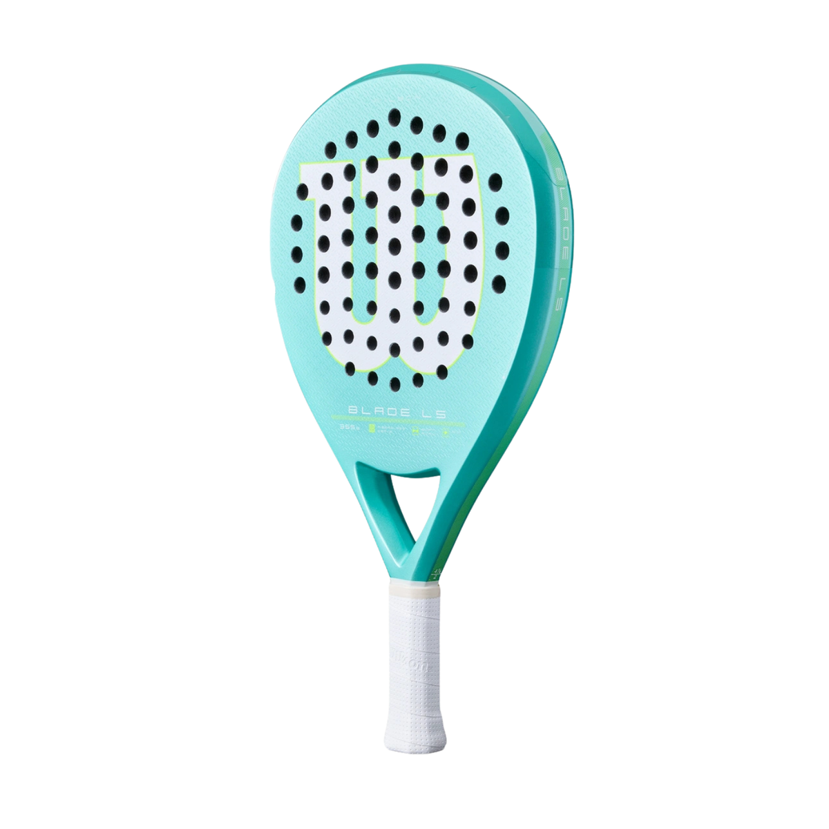 Wilson Blade LS V4 2026 Padel Racket, Mint, back view