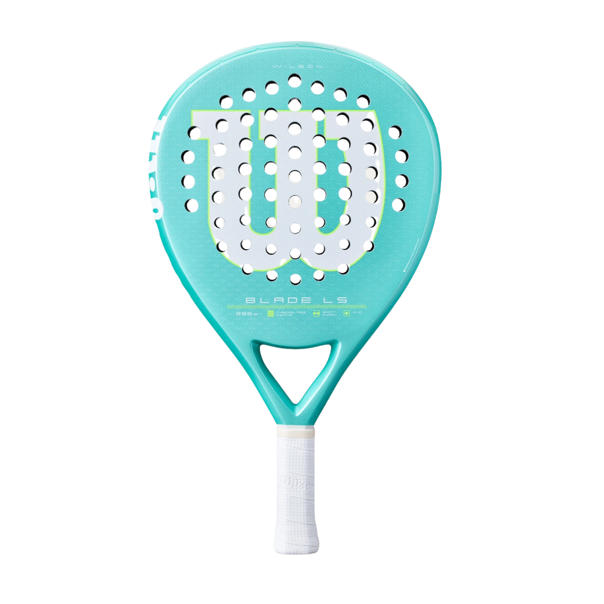 Wilson Blade LS V4 2026 Padel Racket, Mint, front view