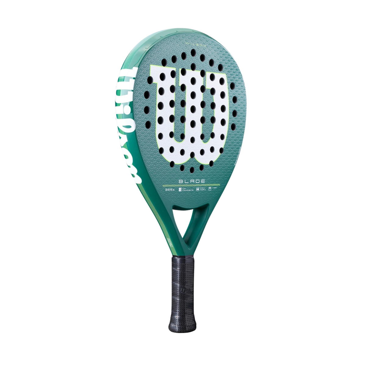 Wilson Blade V4 2026 Padel Racket, Green, back view