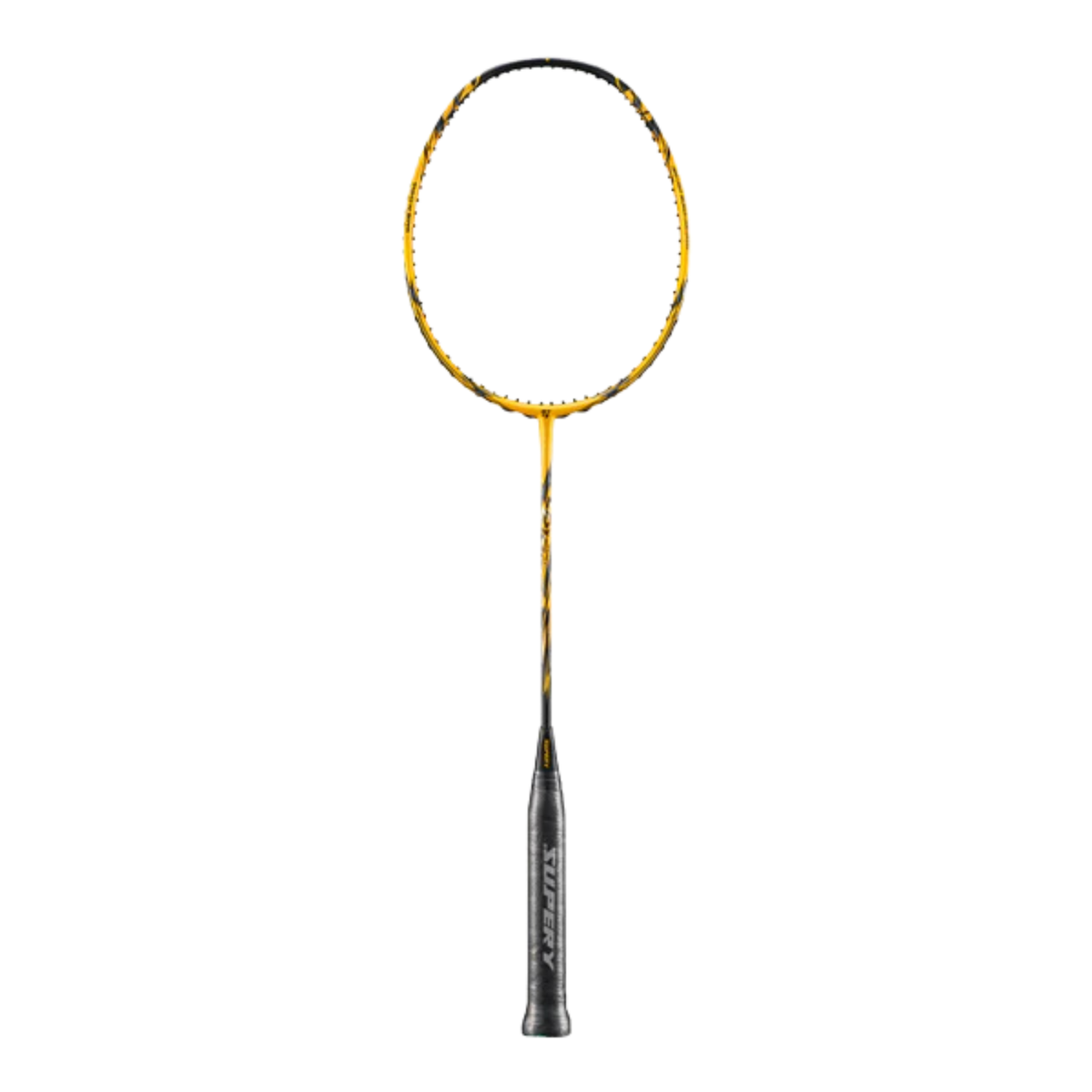 OGKILS LD1000Z Badminton Racket, Yellow, front view
