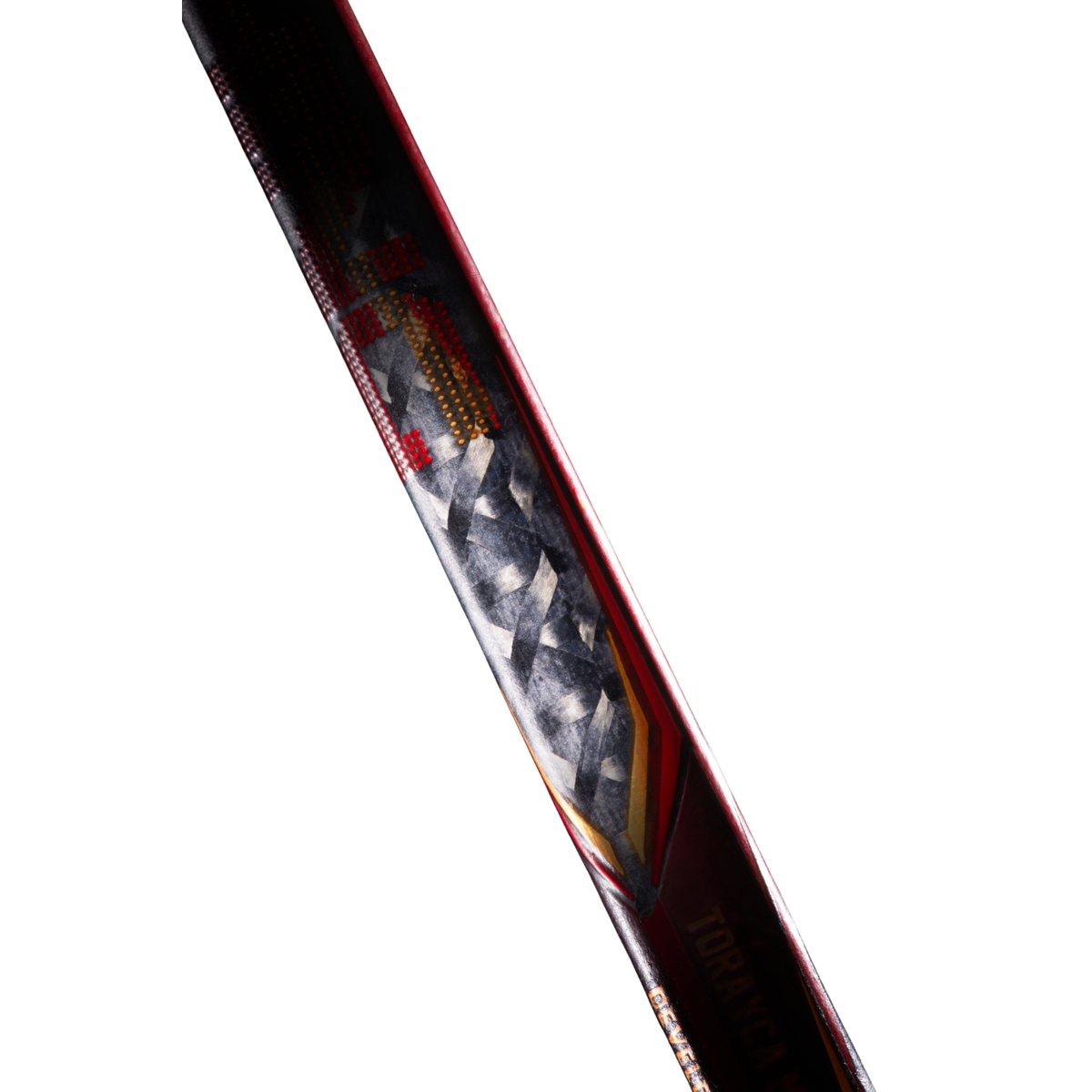 OGKILS Fire Breathing Badminton Racket, Red, detail view
