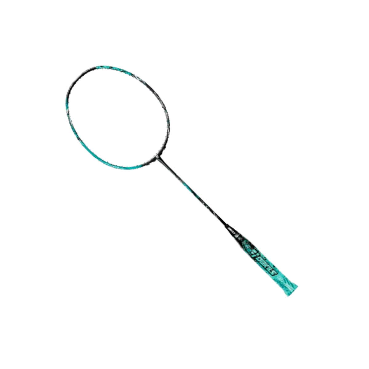 OGKILS Mist Breathing Badminton Racket, Green, back view