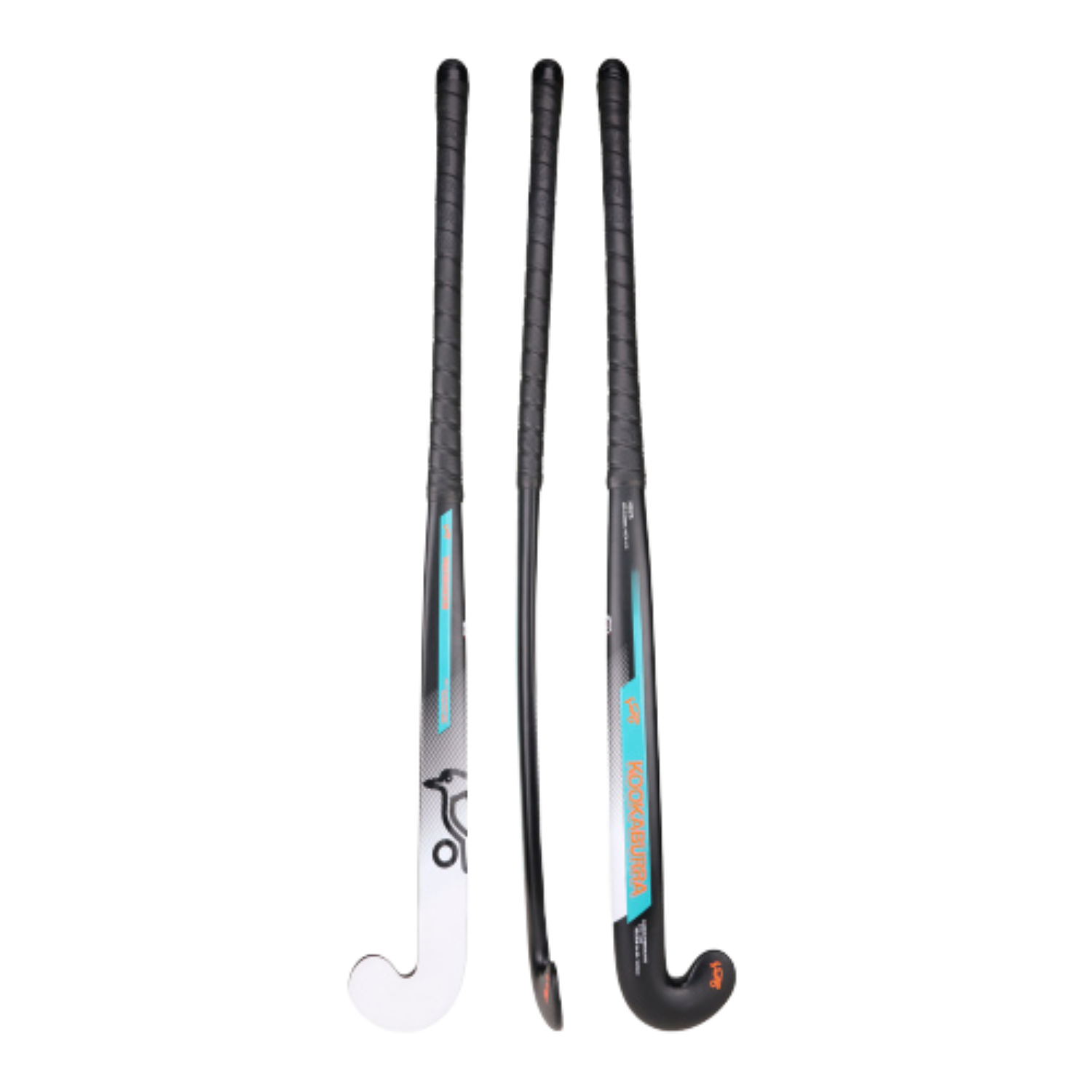 Kookaburra MB25 Hockey Stick 6A2531 - Black/White Black White 36.5L Hockey Sticks Kookaburra