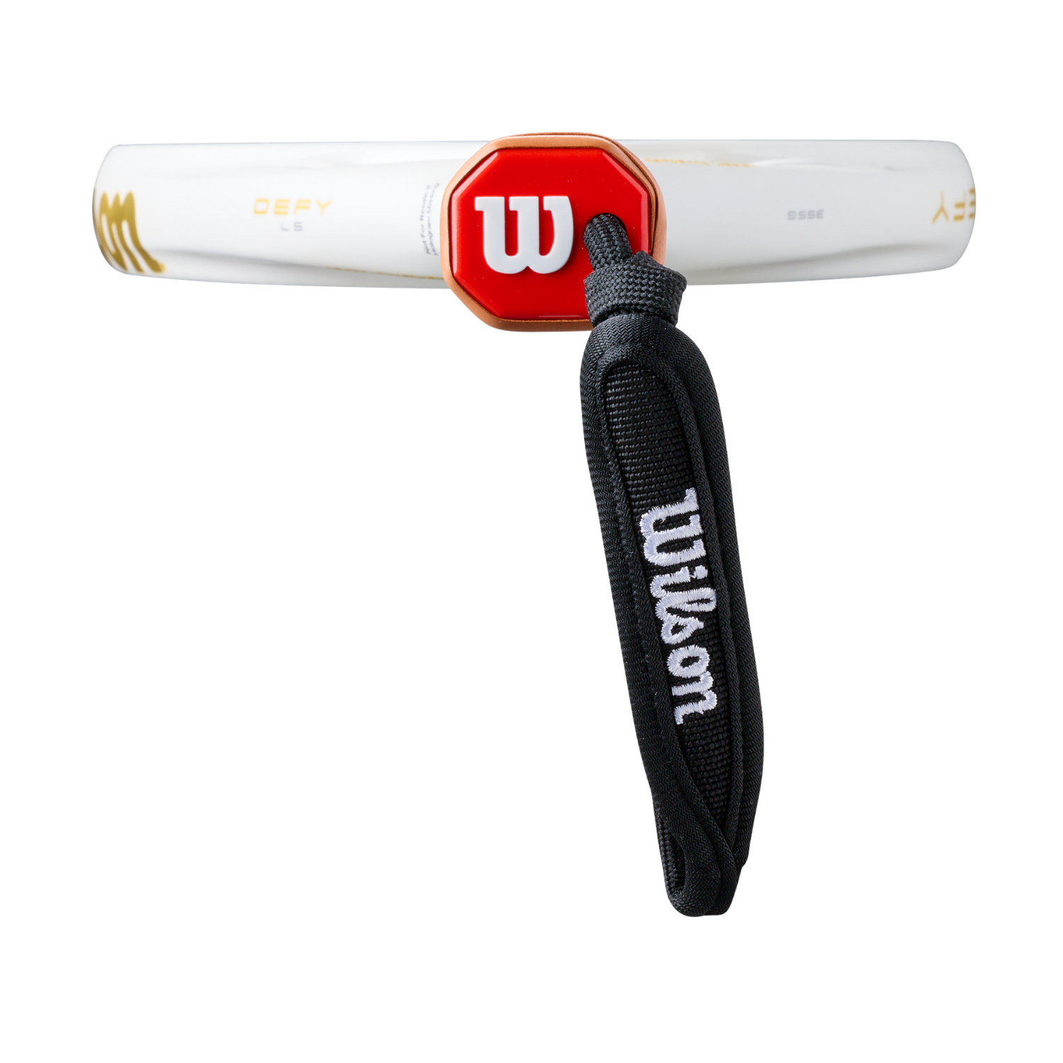 Wilson Defy LS V1 SE 2026 Padel Racket - White/Gold WR214611U Padel Rackets Wilson