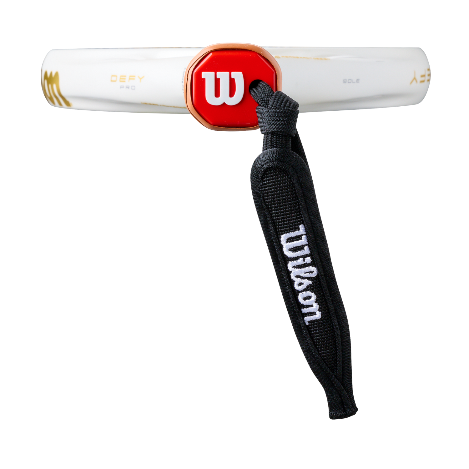 Wilson Defy Pro V1 SE 2026 Padel Racket - White/Gold WR213911U Padel Rackets Wilson