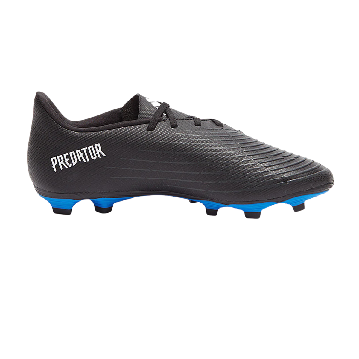 Adidas Predator Edge 4 FxG Football Boots Unisex, Core Black/White/Vivid Red, back view