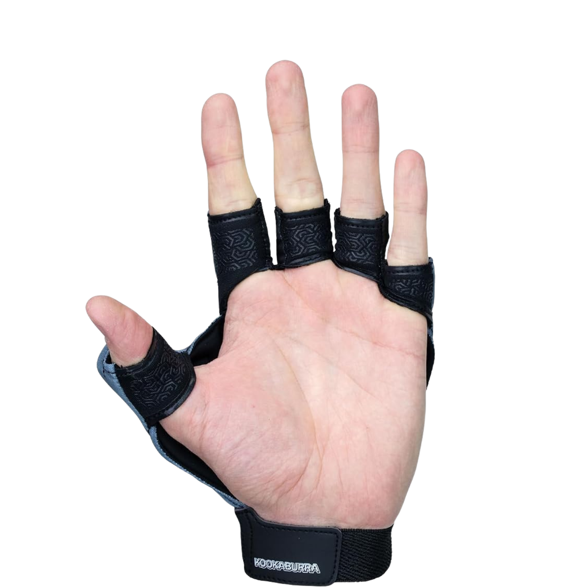 Kookaburra Hydra Handguards & Gloves, Grey, side view