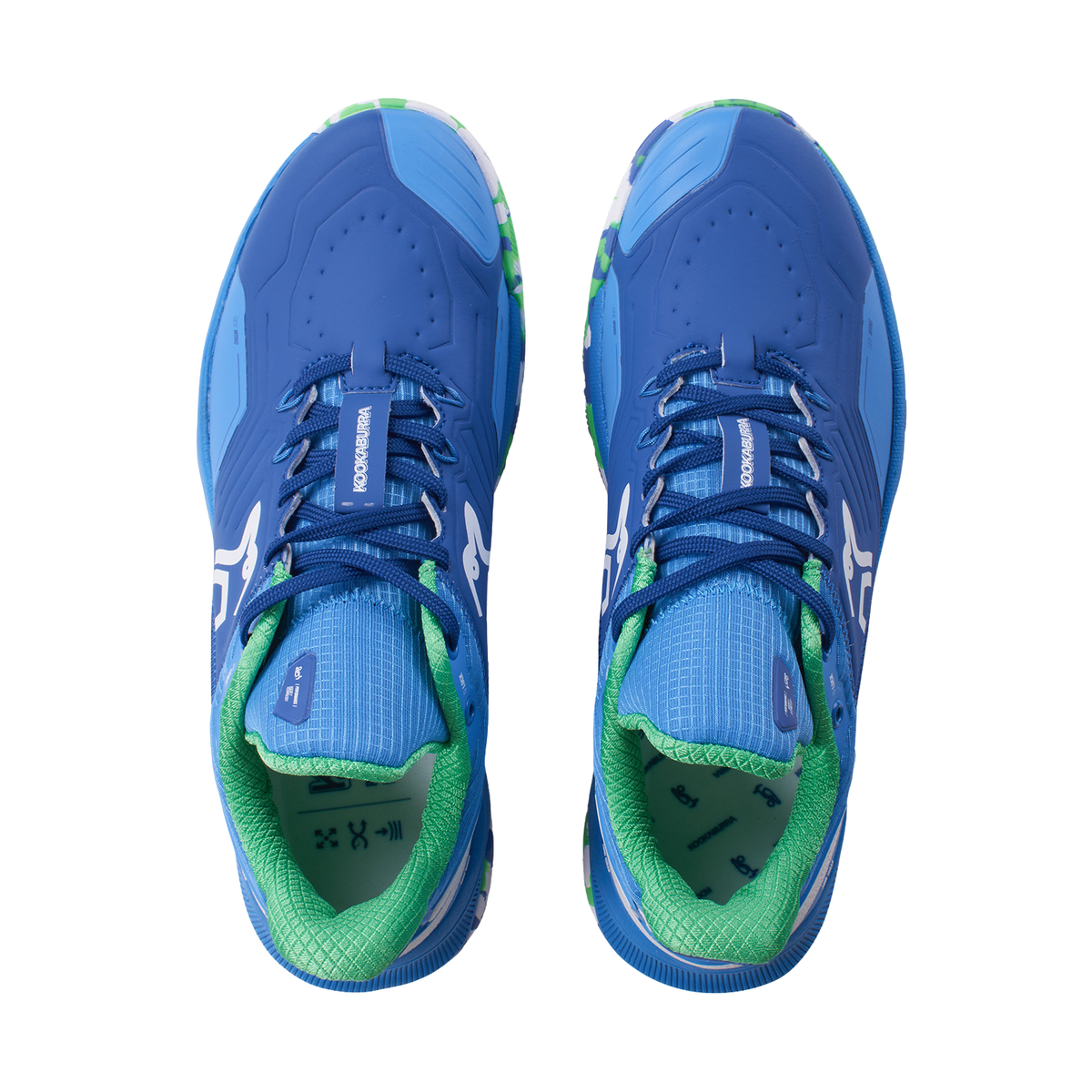 Kookaburra Apollo Hockey Shoes, Blue, detail view