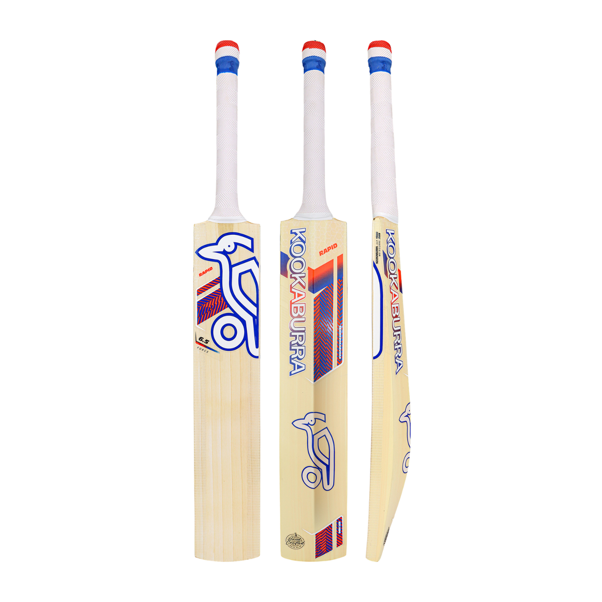 Kookaburra Rapid 6.5 Force Cricket Bat - Red/Blue Red Blue SH Kookaburra