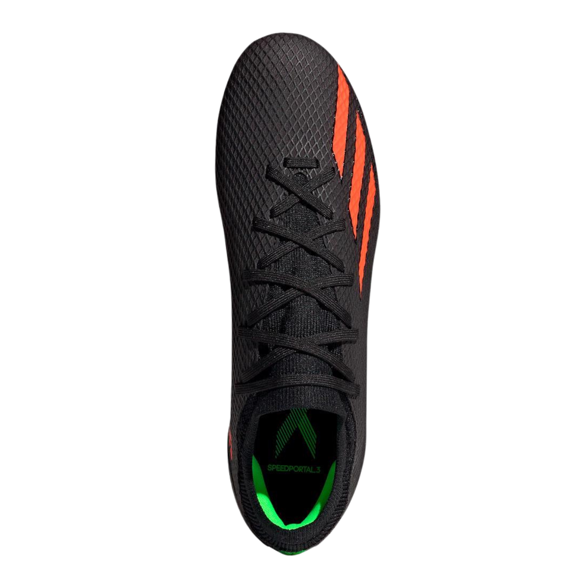 Adidas X Speedportal 3 FG Football Boots Unisex, Core Black/Solar Red, detail view