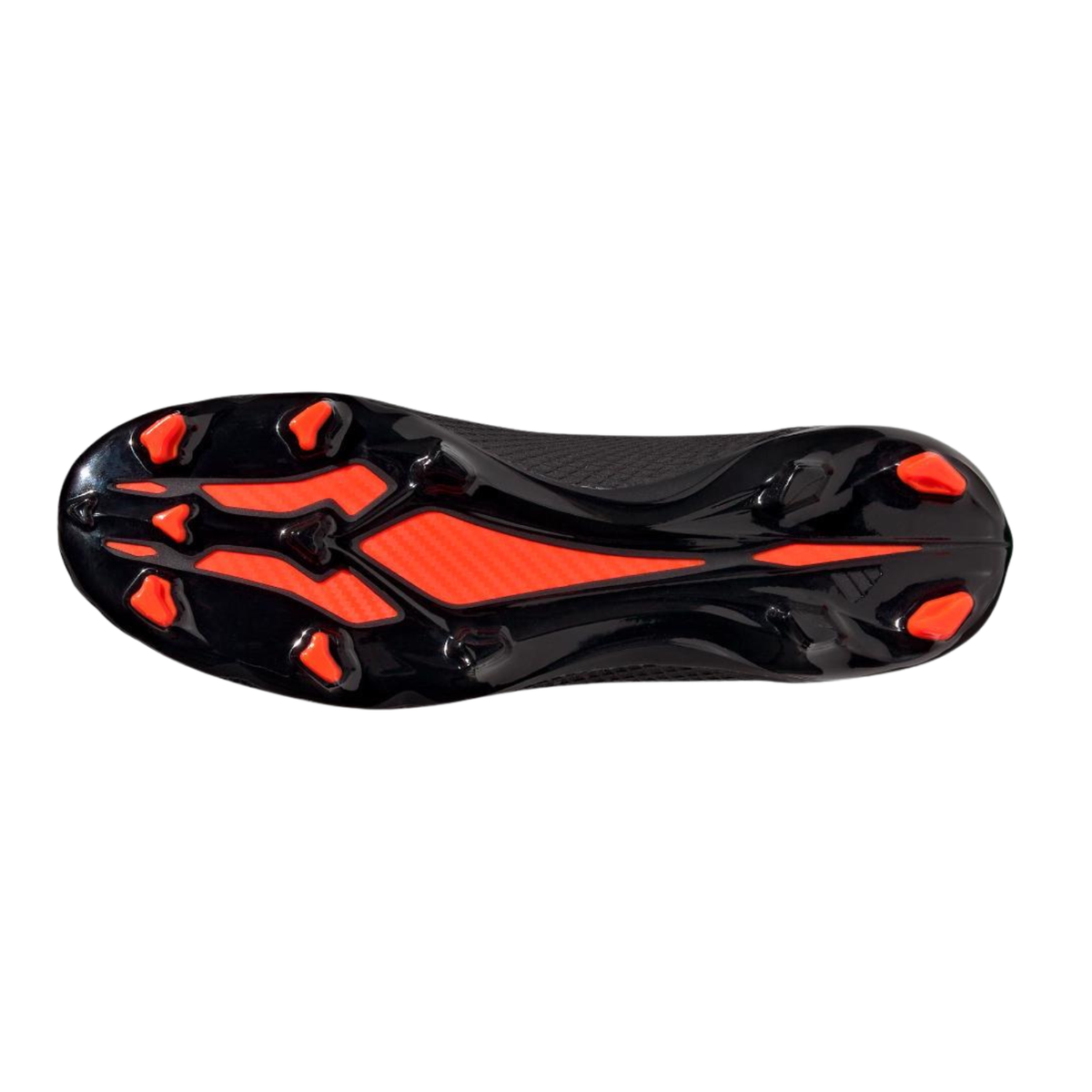 Adidas X Speedportal 3 FG Football Boots Unisex, Core Black/Solar Red, side view