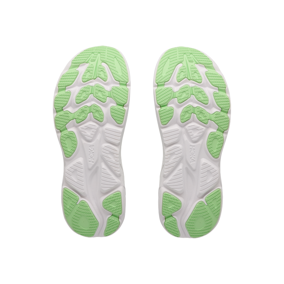 Hoka Clifton 11 Running Shoe Women - Frost/Neon Yuzu Running Shoes Hoka