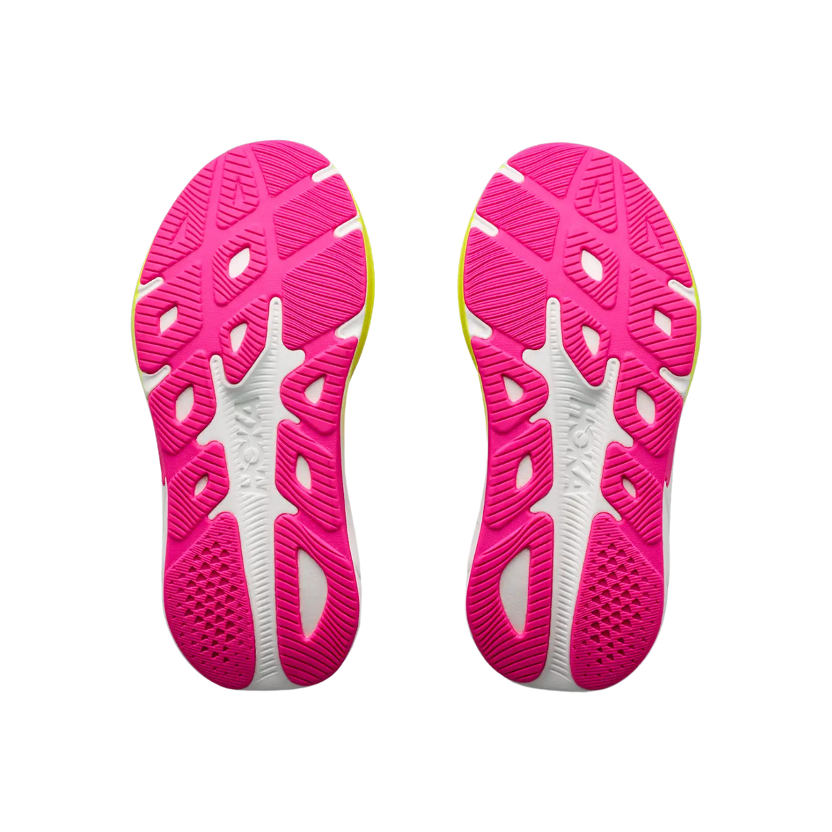 Hoka Rincon 4 Running Shoe Kids, Fuchsia, detail view