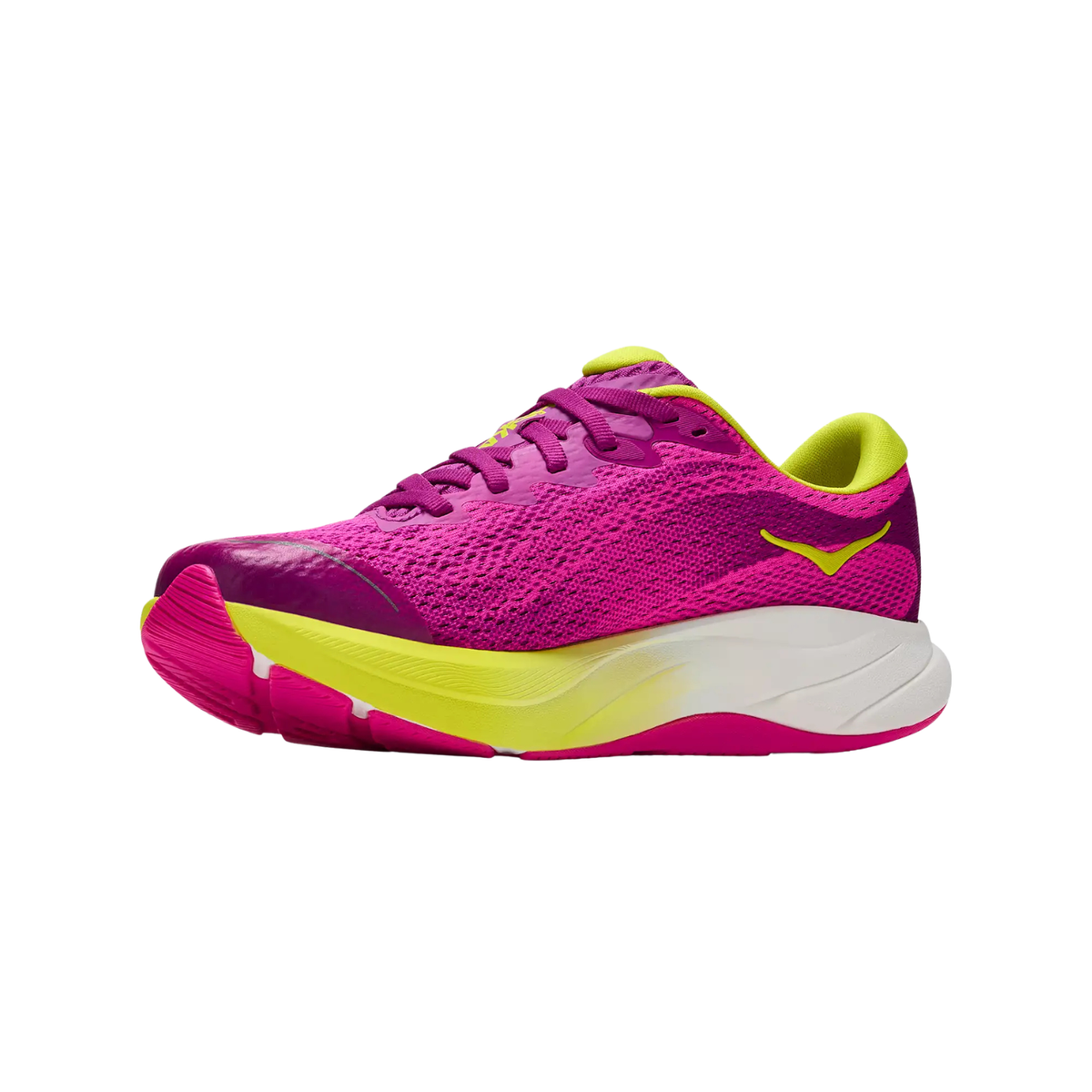 Hoka Rincon 4 Running Shoe Junior, Fuchsia, additional view