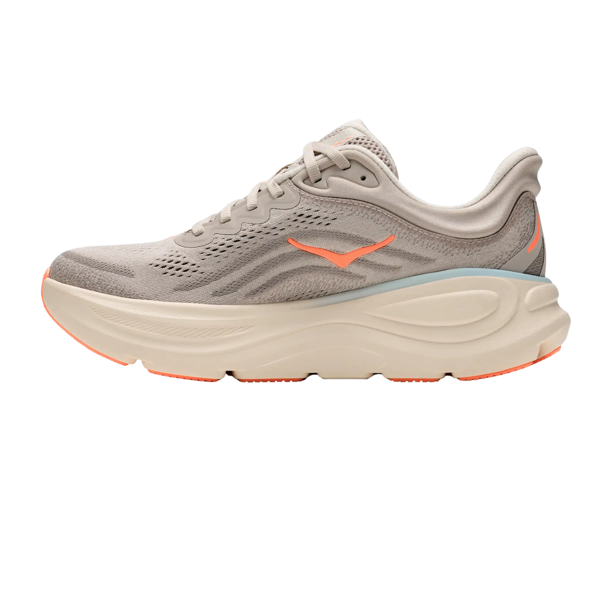 Hoka Bondi 9 Running Shoe Women - River Rock Grey/Mineral Ore Running Shoes Hoka