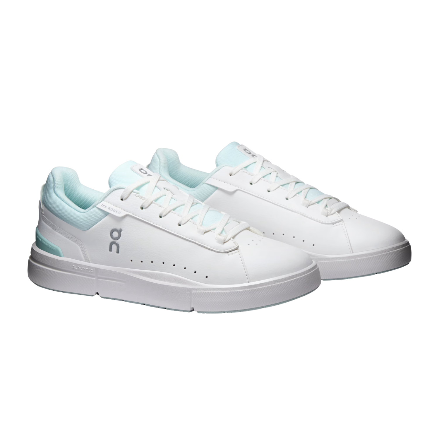 On Running The Roger Advantage Tennis Shoe Women - White/Flurry Running Shoes On Running