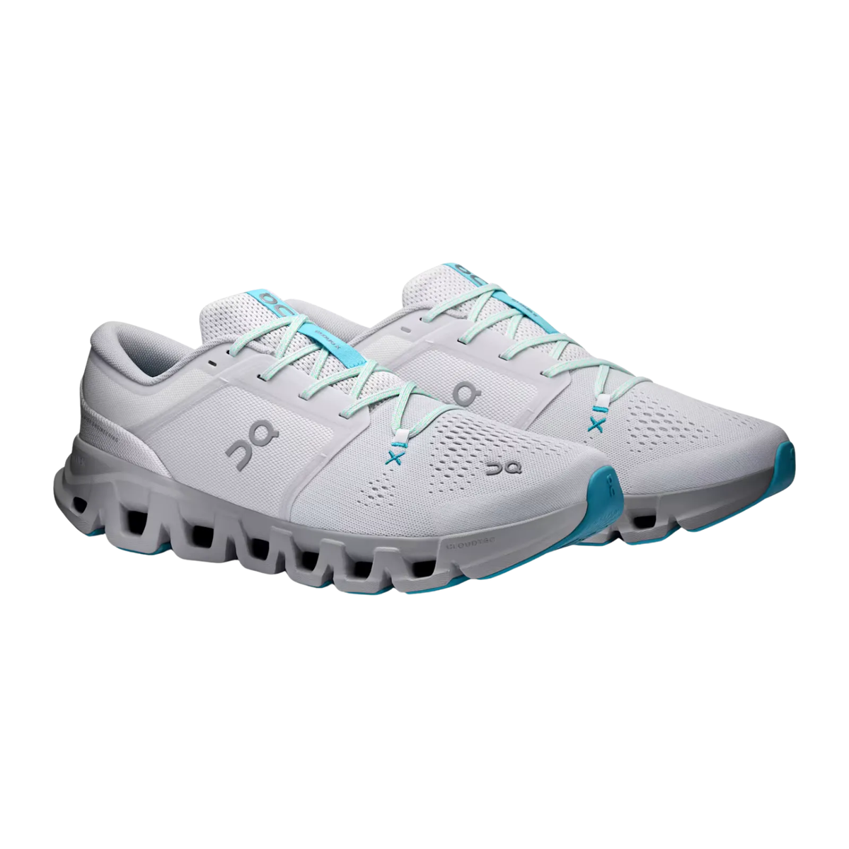 On Running Cloud X 5 Training Shoes Men - Frost/Alloy Training Shoes On Running