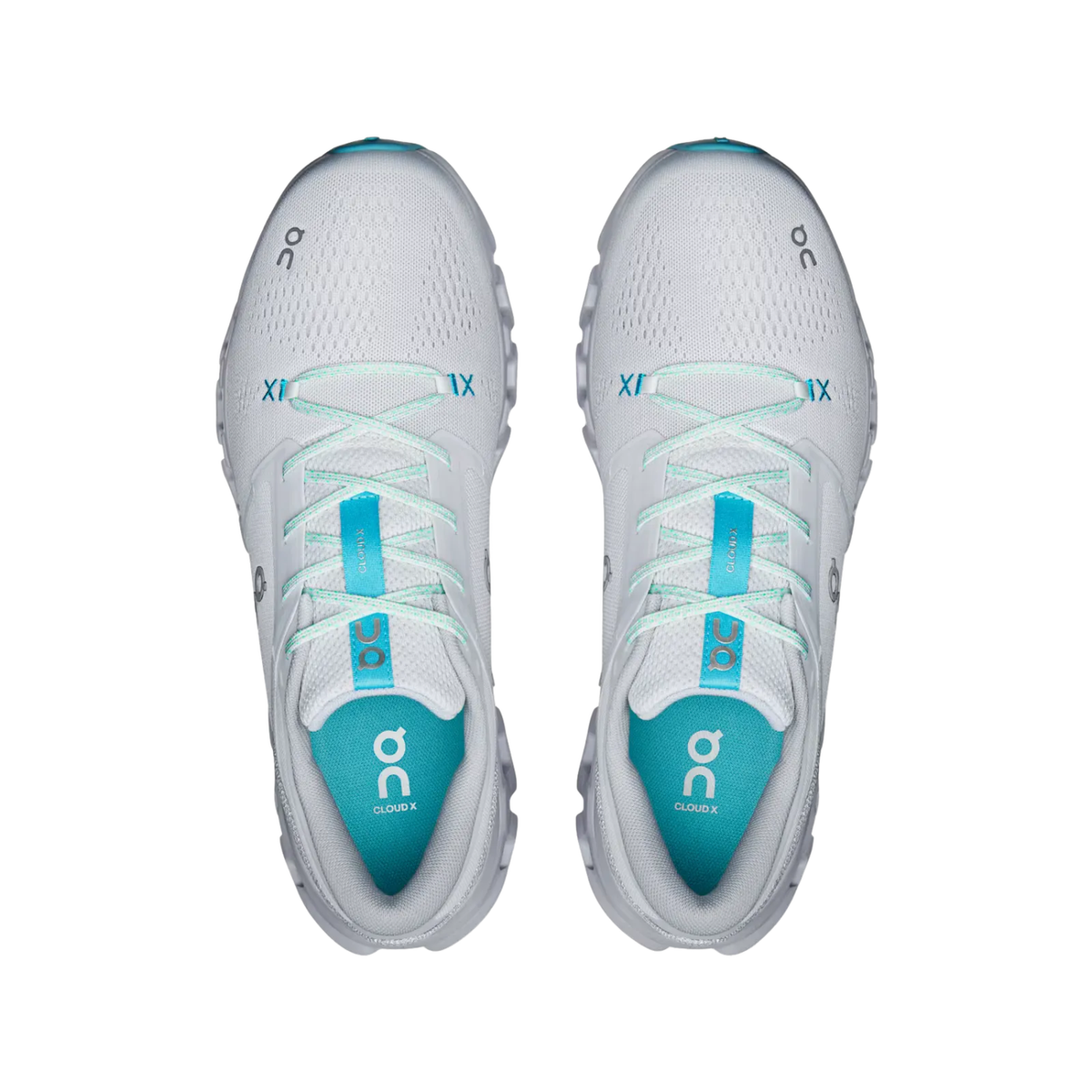 On Running Cloud X 5 Training Shoes Men - Frost/Alloy Training Shoes On Running