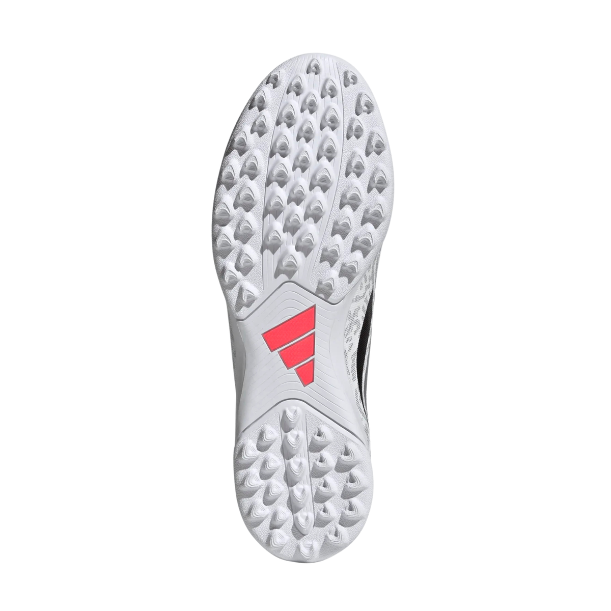Adidas Predator Club Fold-Over Tongue turf boots, White/Red/Black, view 9
