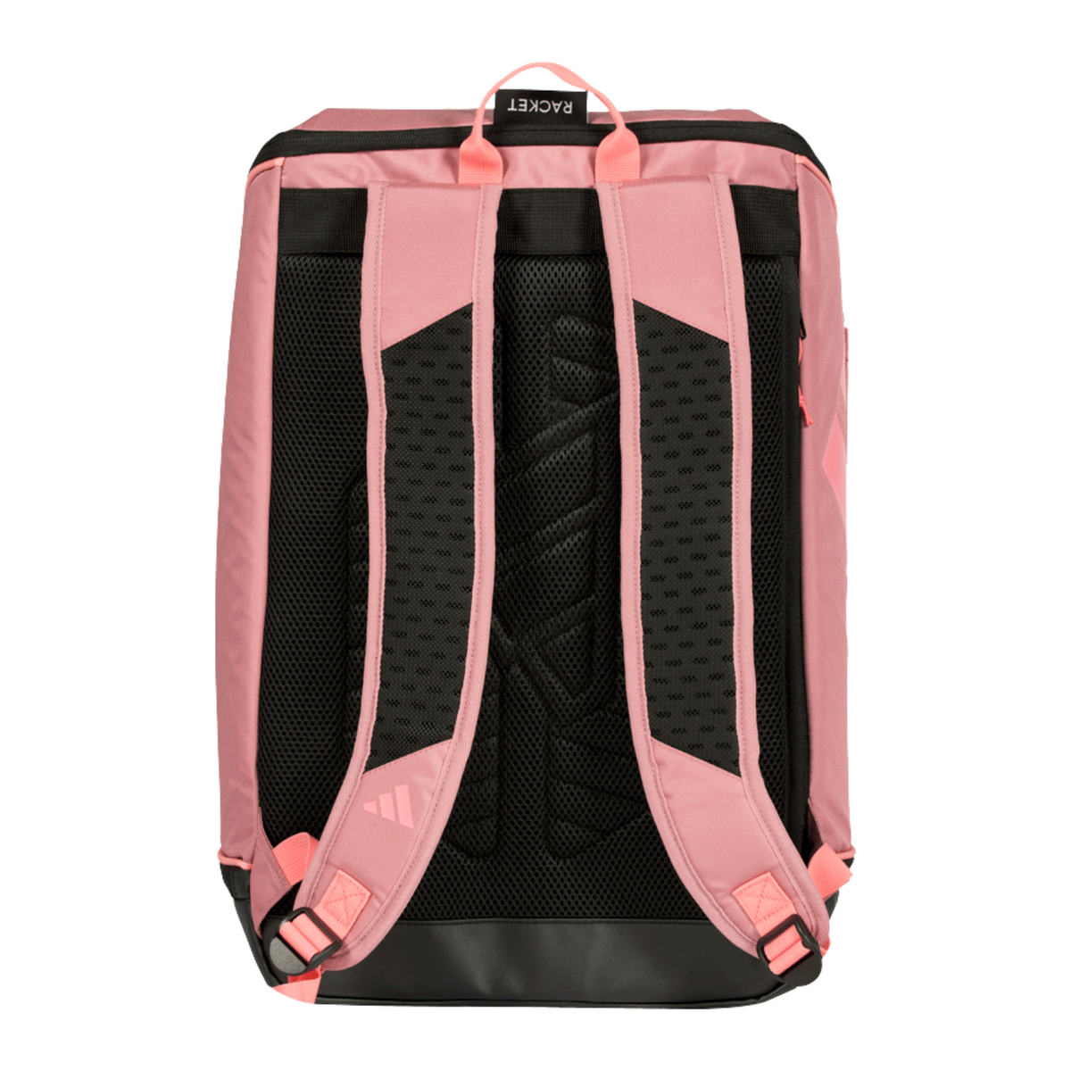 Adidas Pro Tour 2026 Padel Backpack, Pink/Black, back view