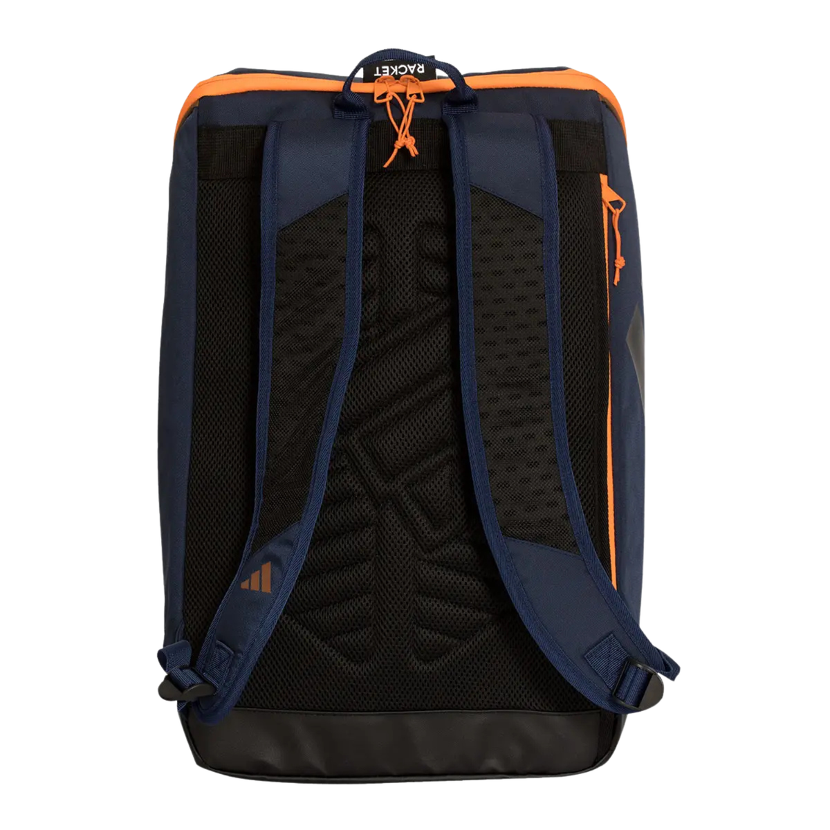 Adidas Pro Tour 2026 Backpack, Blue/Bronze, back view