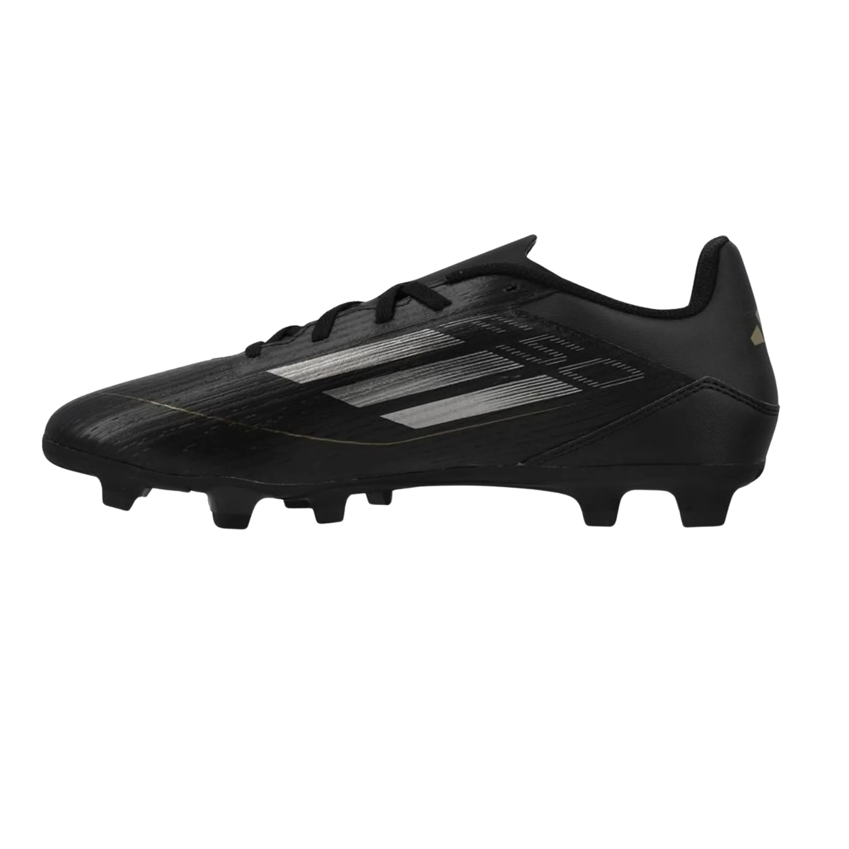 Adidas F50 Club FxG Football Boots Unisex, Black, back view
