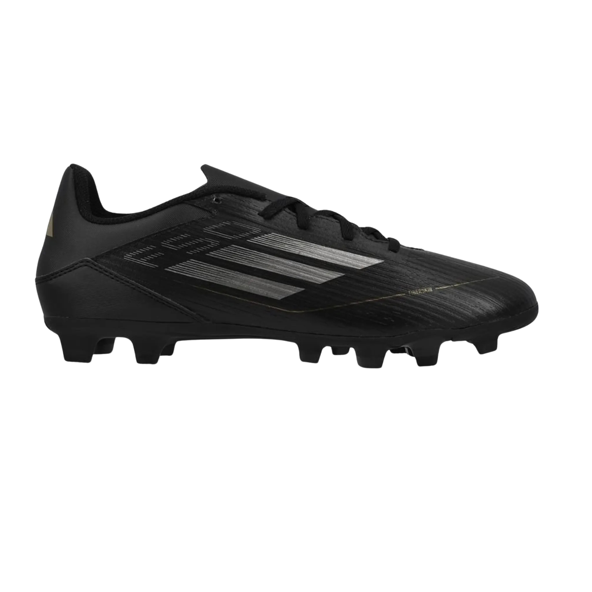 Adidas F50 Club FxG Football Boots Unisex, Black, front view
