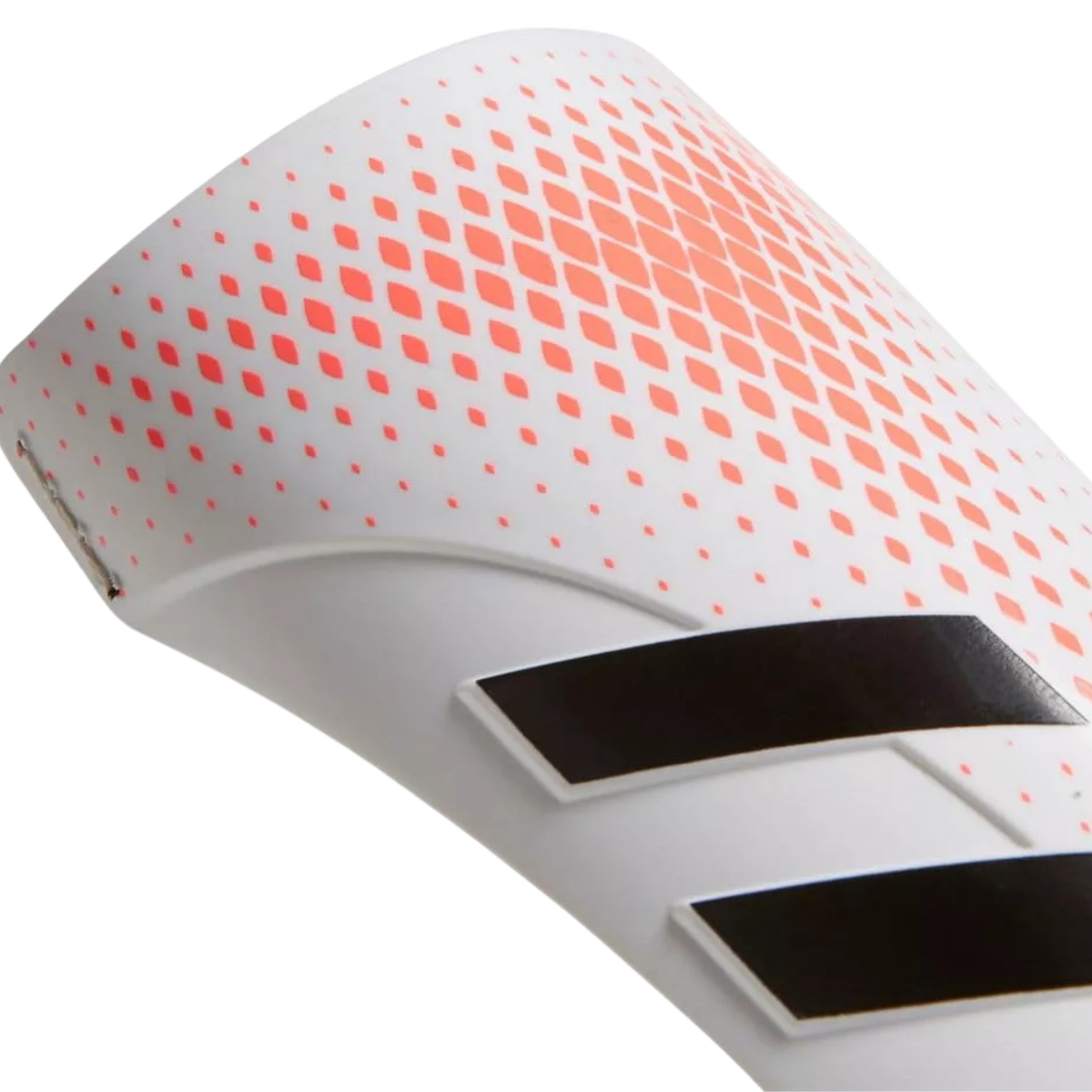Adidas Predator Match Shin Guard, White/Pop, back view