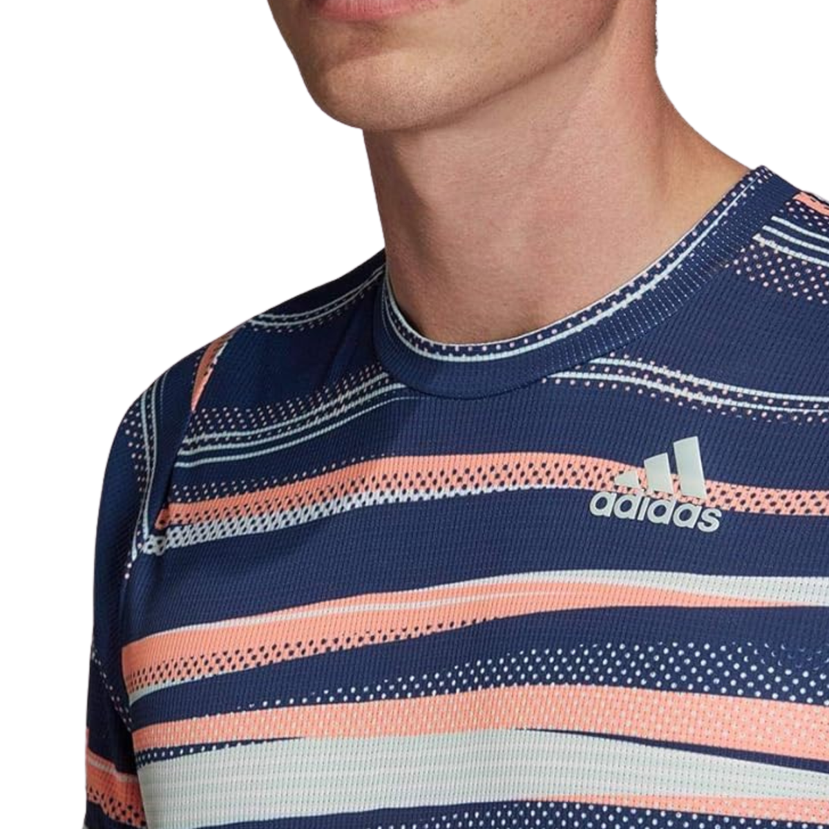 adidas FreeLift HEAT.RDY Tee Men - Dash Green/Tech Indigo (FK0803) T-Shirt adidas