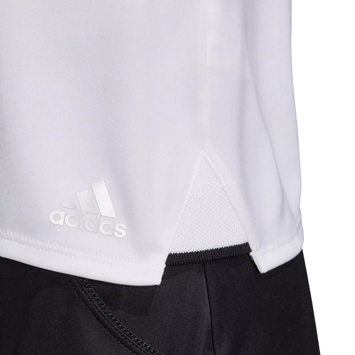 adidas Club 3-Stripes Tennis Tee Women's - White/Silver (FK6971) T-Shirt adidas