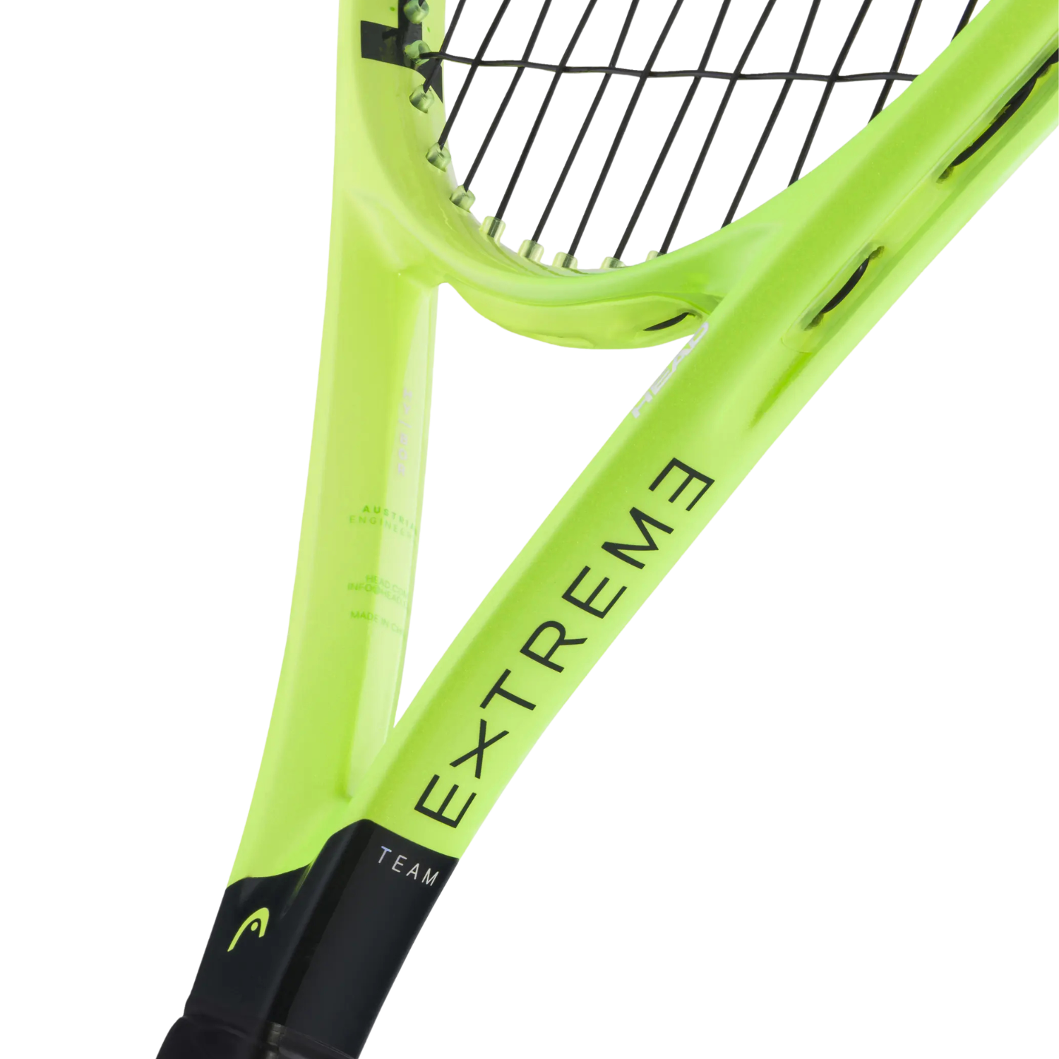 Head Extreme Team 2026 Tennis Racket Strung - Green Tennis Racket Head