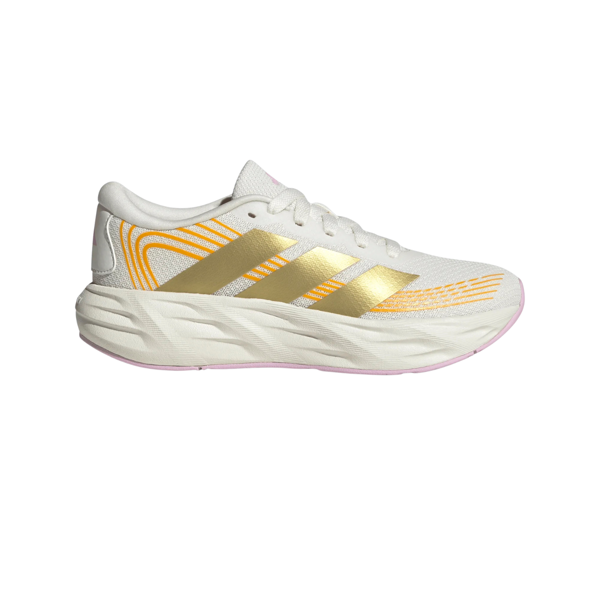 Adidas Galaxy 8 Running Shoes Junior - White/Gold/Lilac (KI4052) Running Shoes Adidas