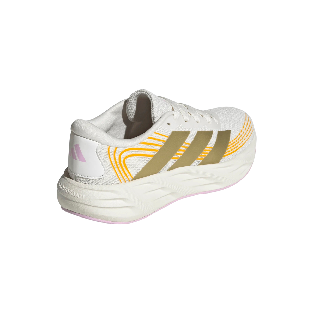 Adidas Galaxy 8 Running Shoes Junior - White/Gold/Lilac (KI4052) Running Shoes Adidas