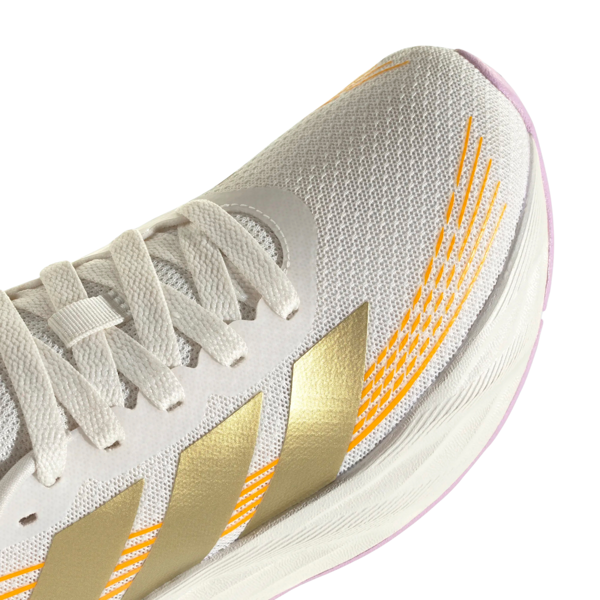 Adidas Galaxy 8 Running Shoes Junior - White/Gold/Lilac (KI4052) Running Shoes Adidas