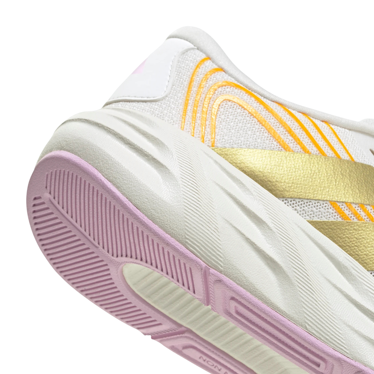 Adidas Galaxy 8 Running Shoes Junior - White/Gold/Lilac (KI4052) Running Shoes Adidas