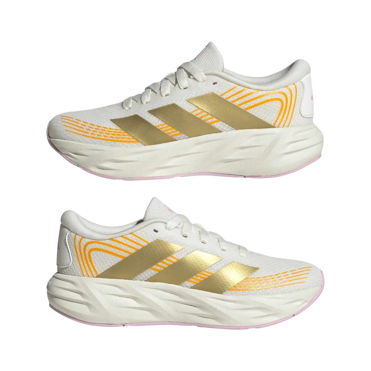 Adidas Galaxy 8 Running Shoes Junior - White/Gold/Lilac (KI4052) Running Shoes Adidas