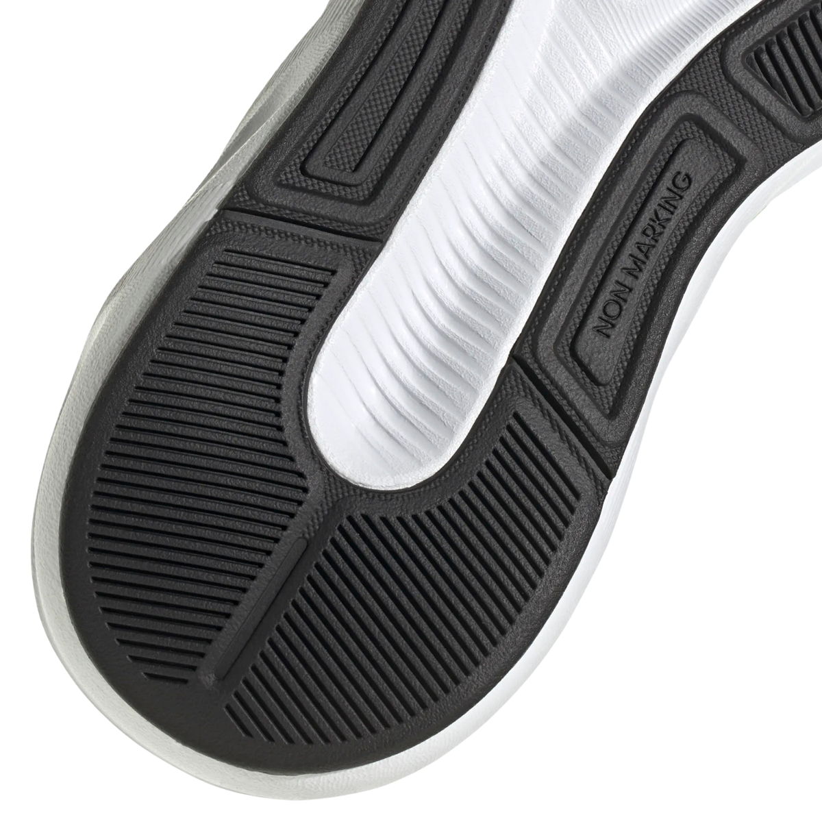 Adidas Galaxy 8 Running Shoe Junior - Grey/Green Running Shoes Adidas