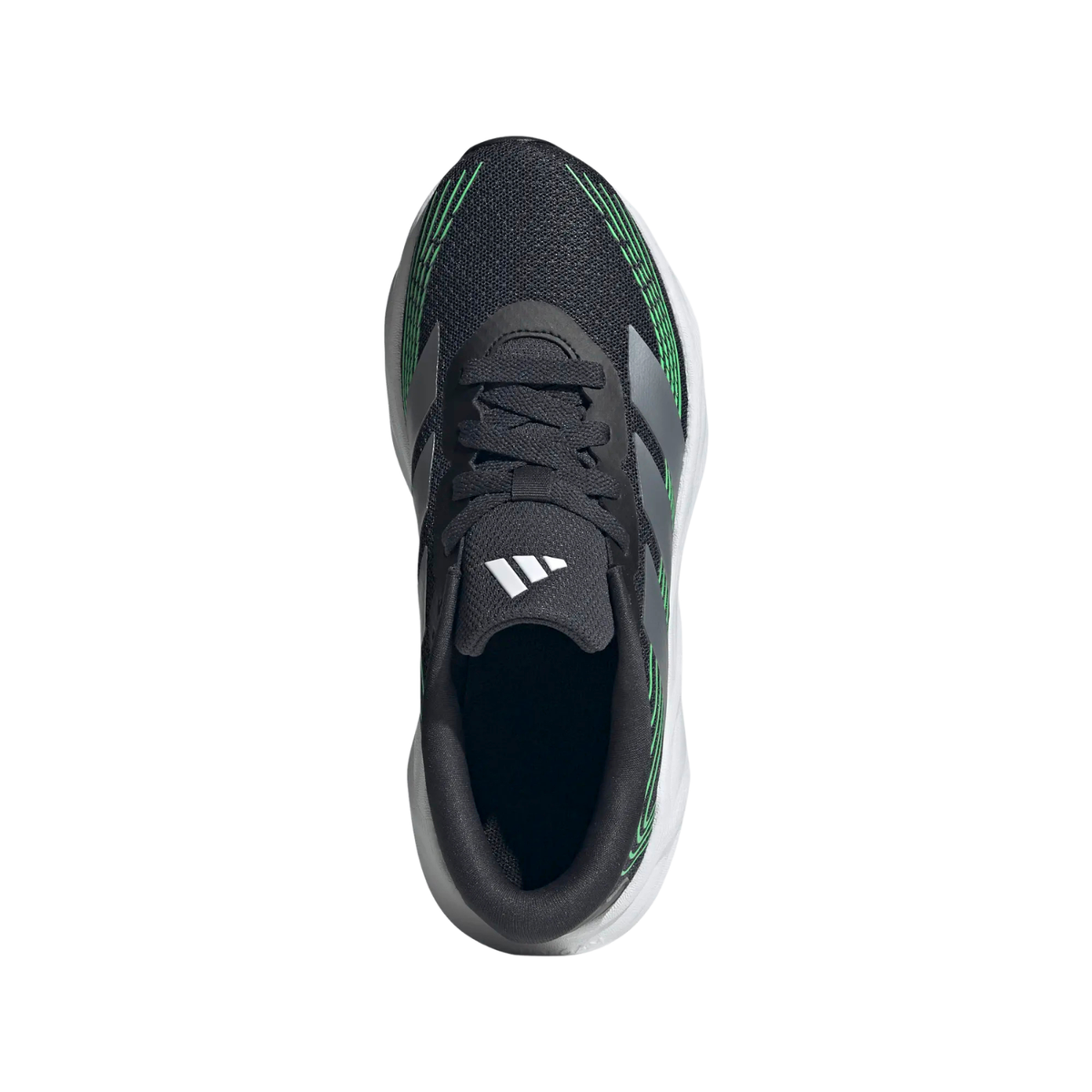Adidas Galaxy 8 Running Shoe Junior - Grey/Green Running Shoes Adidas