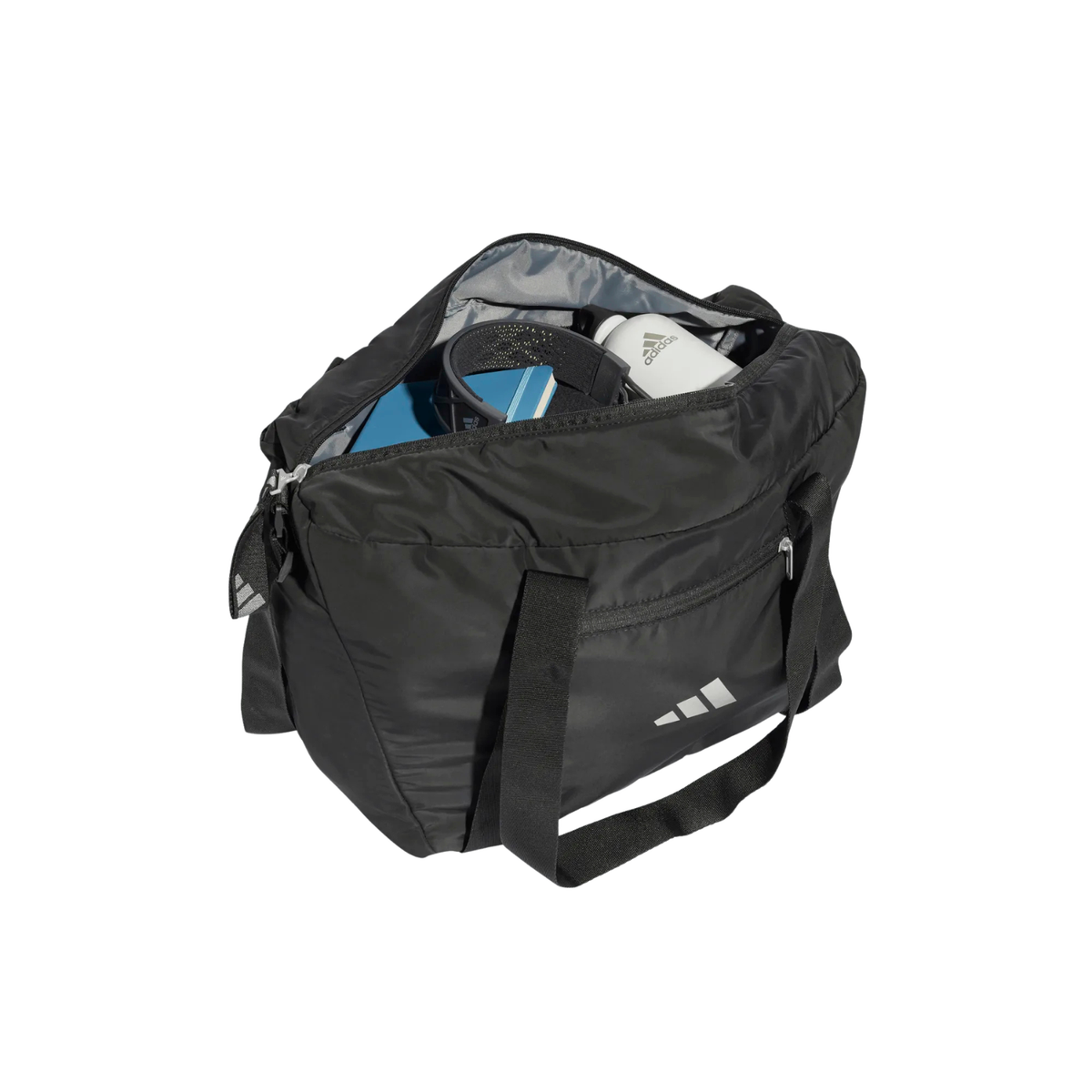 Adidas Sport Bag - Black/Silver Luggage Adidas