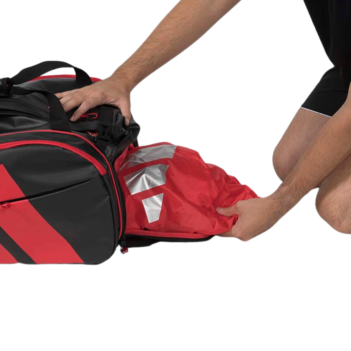 Adidas Multigame Racket Bag 2026 - Black/Red (AB1PA7U22) Bags Adidas
