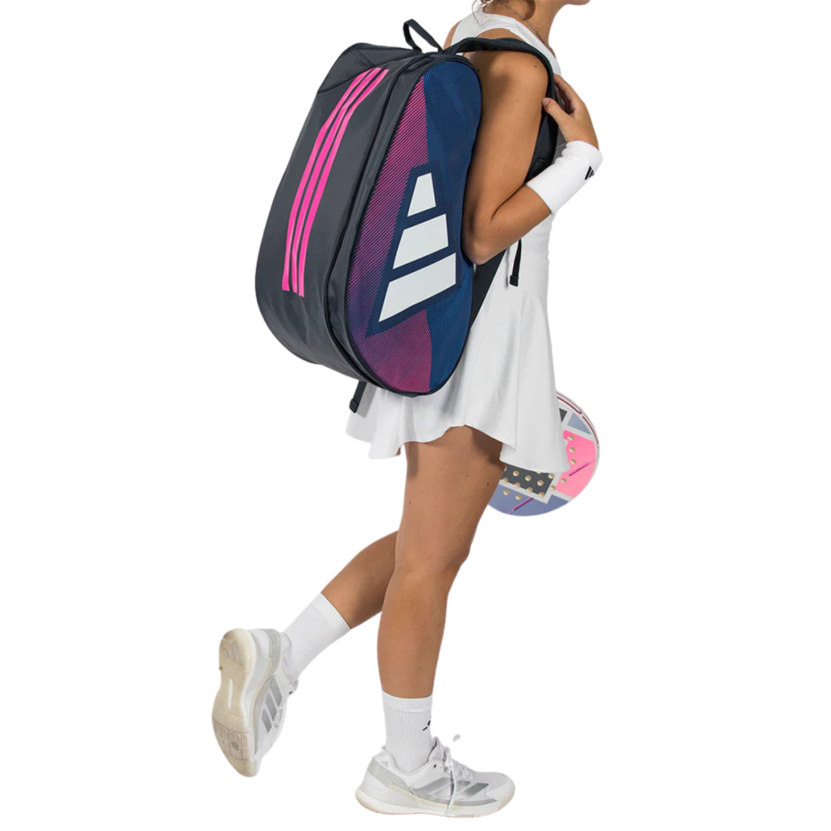 Adidas Control Racket Bag 2026 - Blue/Pink (AB3PA4U12) Bags Adidas