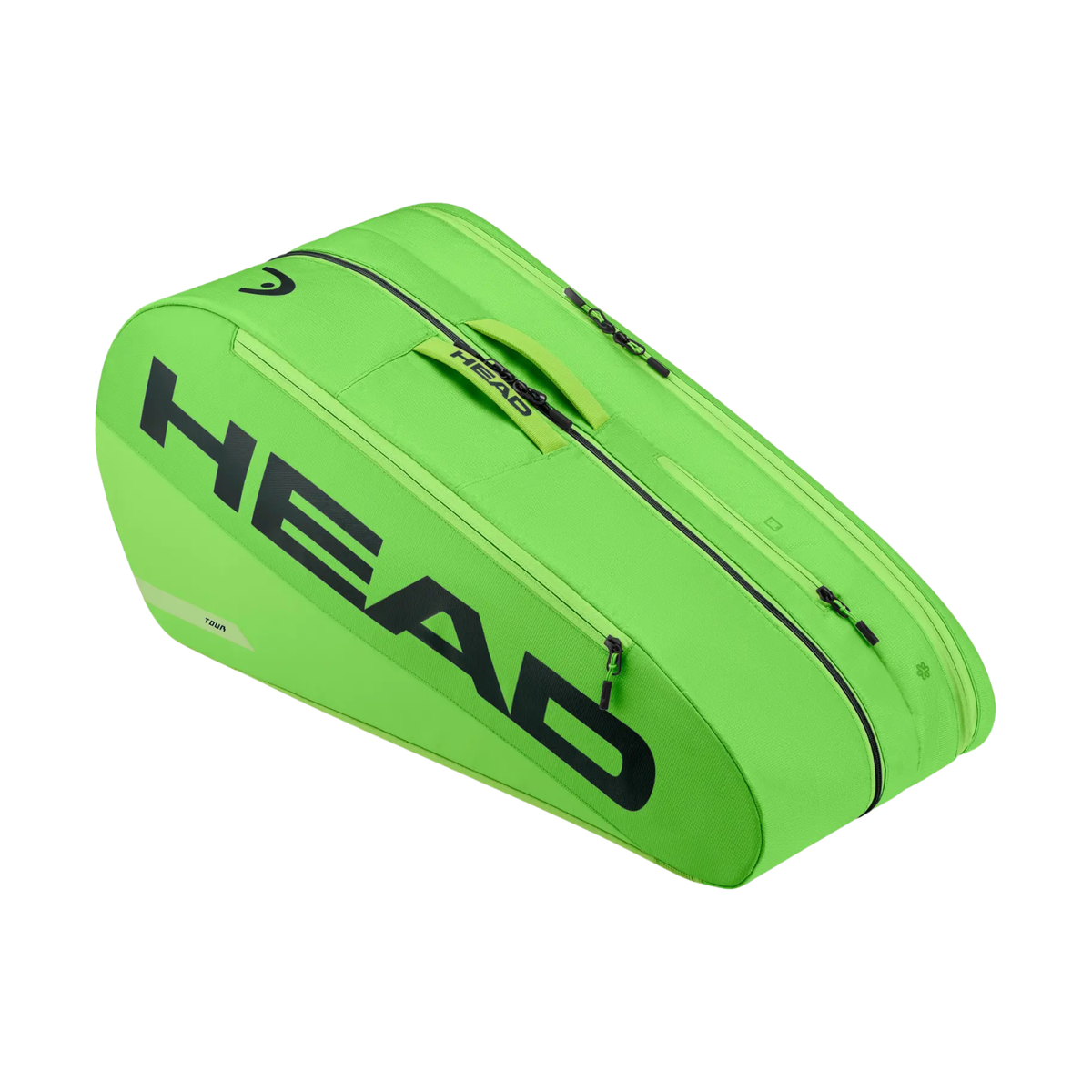 Head Tour Racket Bag L, Green, back view