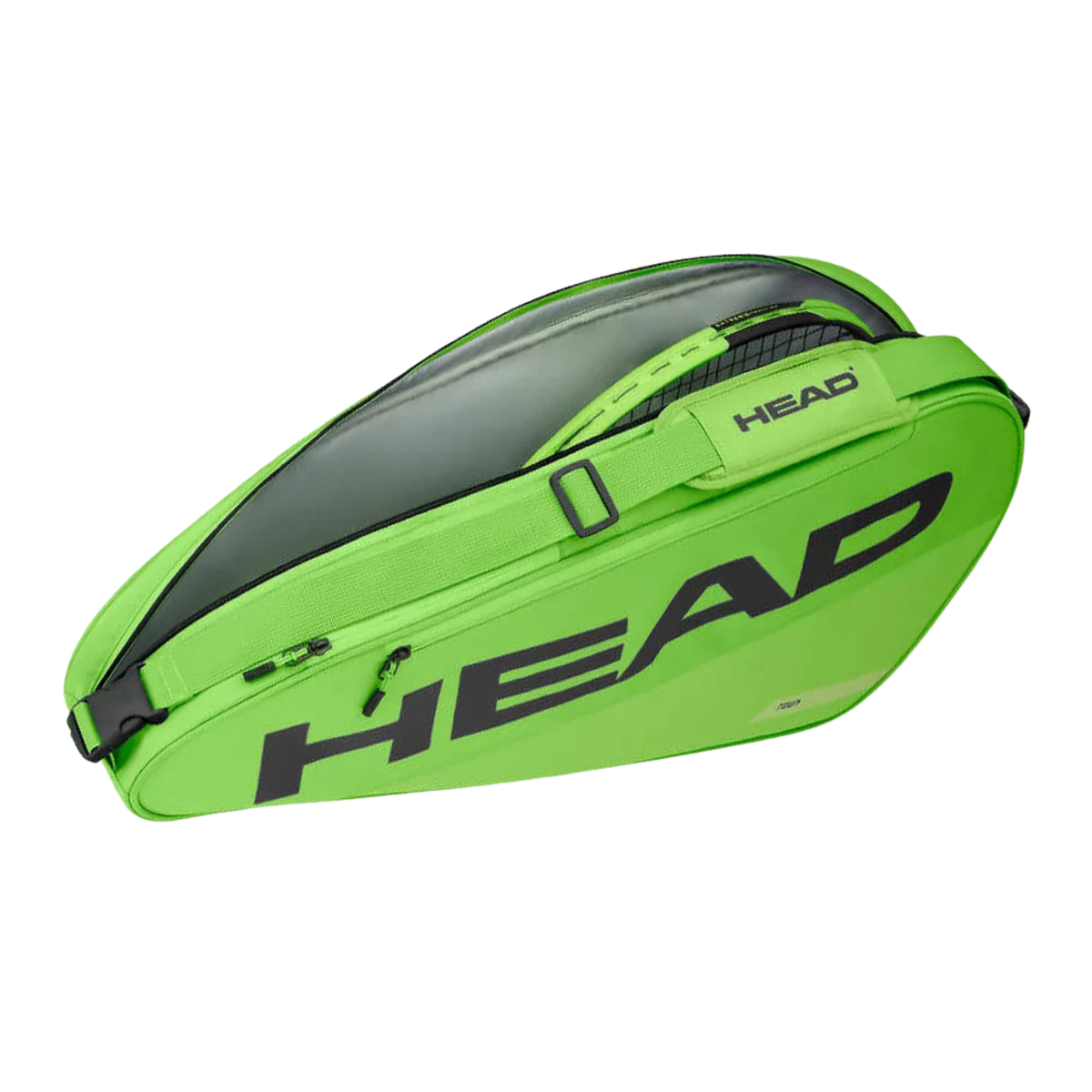Head Tour Racket Bag S, Green, back view