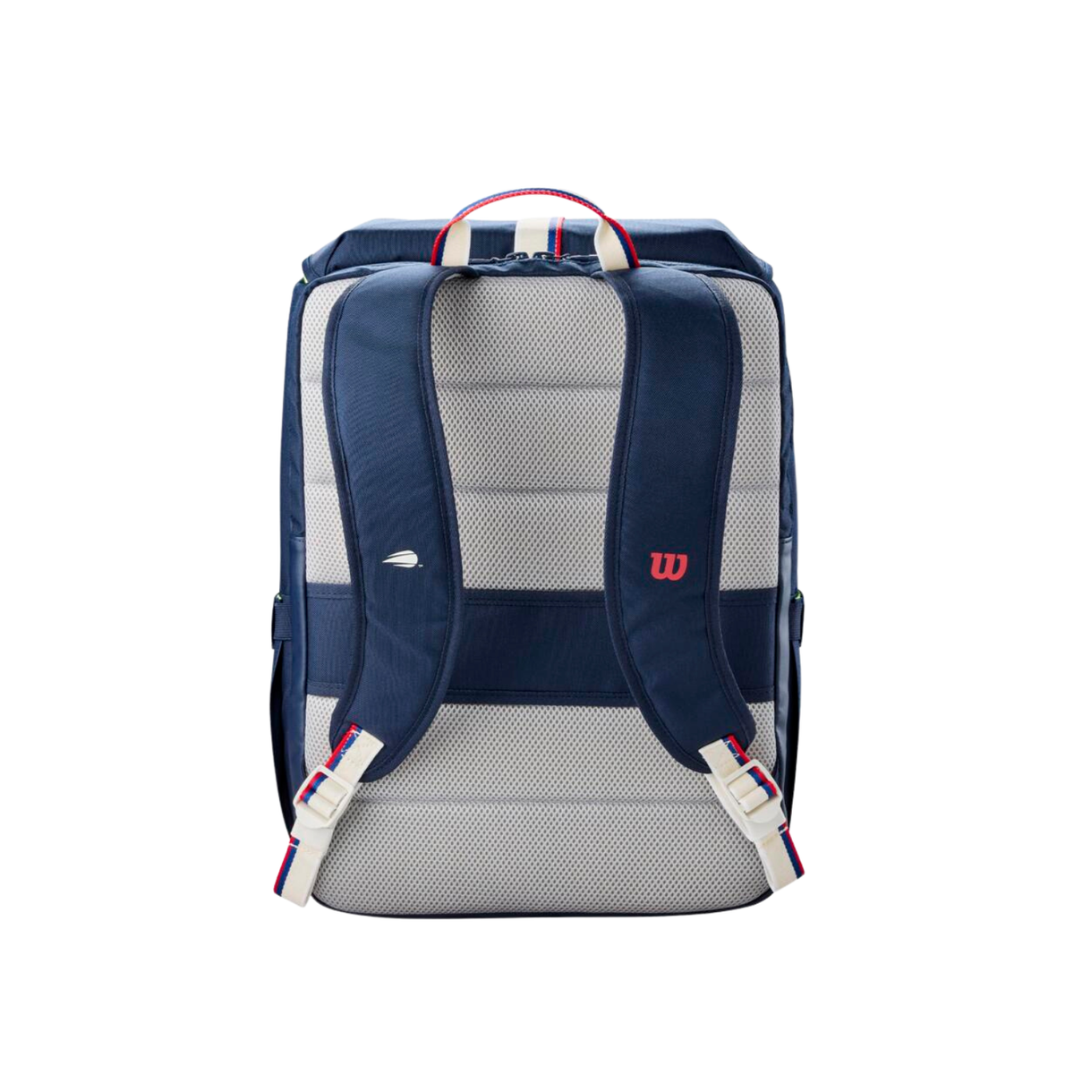 Wilson US Open 2026 Tennis Backpack Bag, Navy, back view