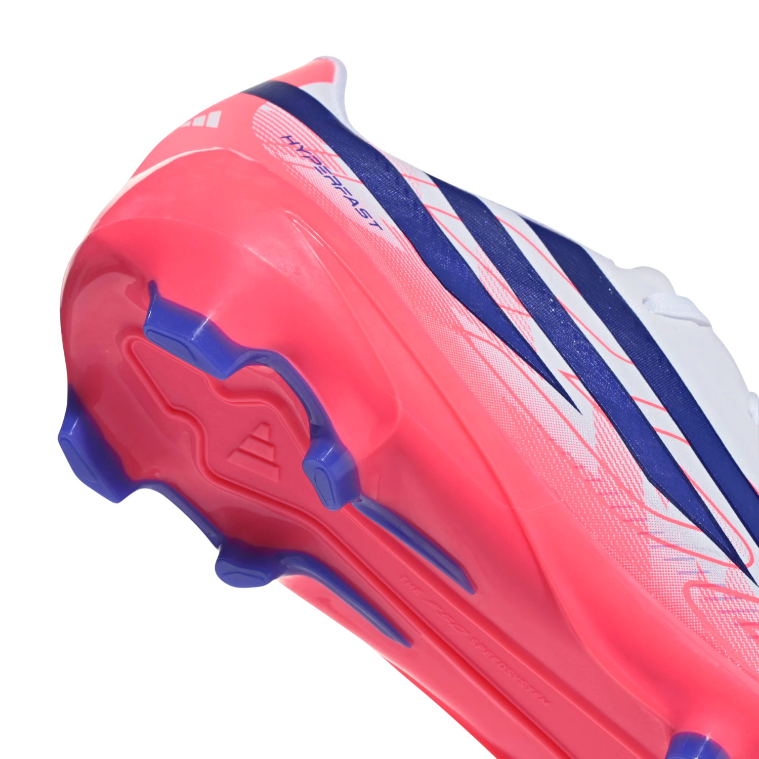 Adidas F50 Hyperfast League FG Football Boots Junior - White/Purple/Pink Football Boots Adidas