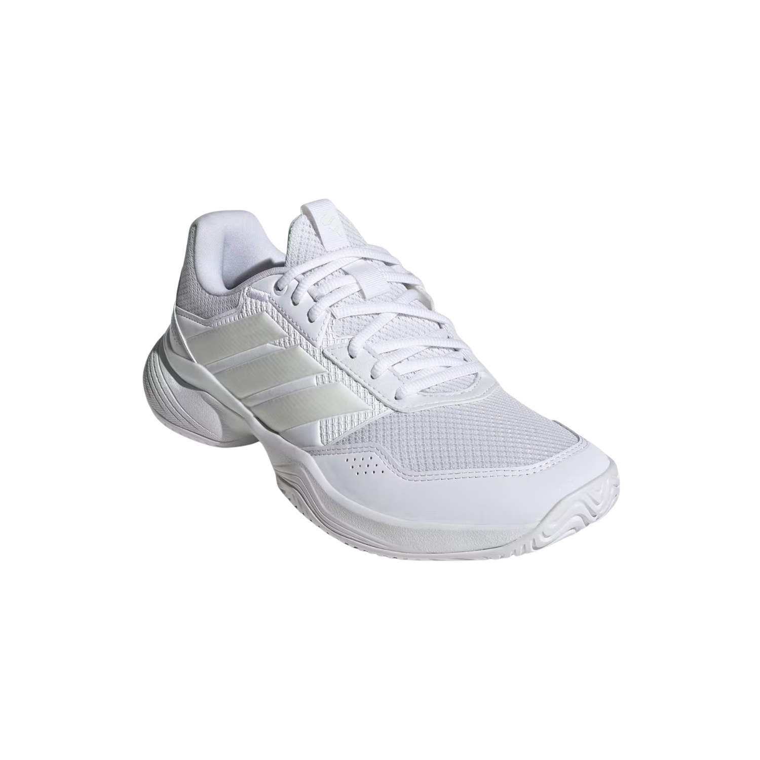 Adidas GameCourt 3 Tennis Shoes Women - White/Silver/White Tennis Shoes Adidas