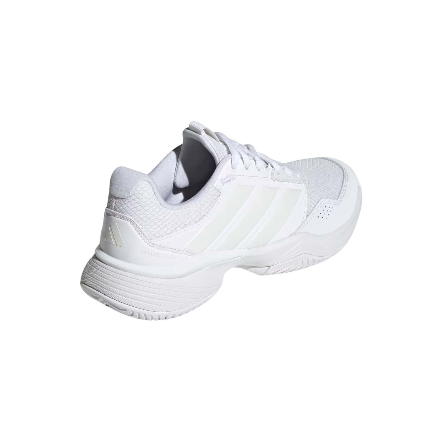 Adidas GameCourt 3 Tennis Shoes Women - White/Silver/White Tennis Shoes Adidas