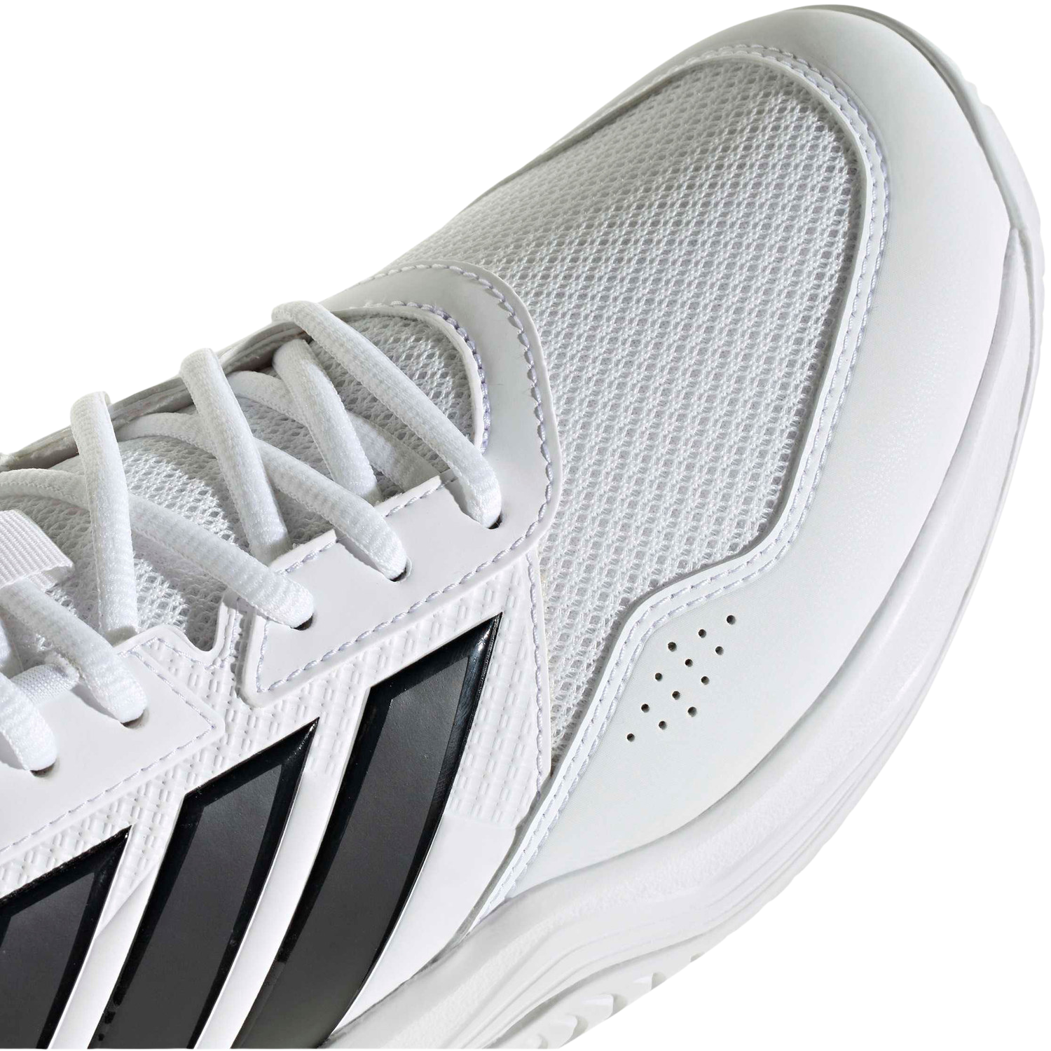 Adidas GameCourt 3 Tennis Shoes Men - White/Black Tennis Shoes Adidas