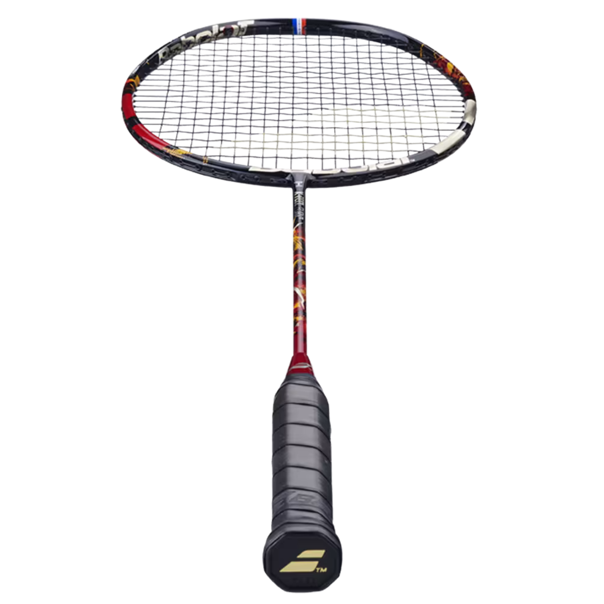 Babolat X-Feel Fury 2026 Strung, Red, close-up detail