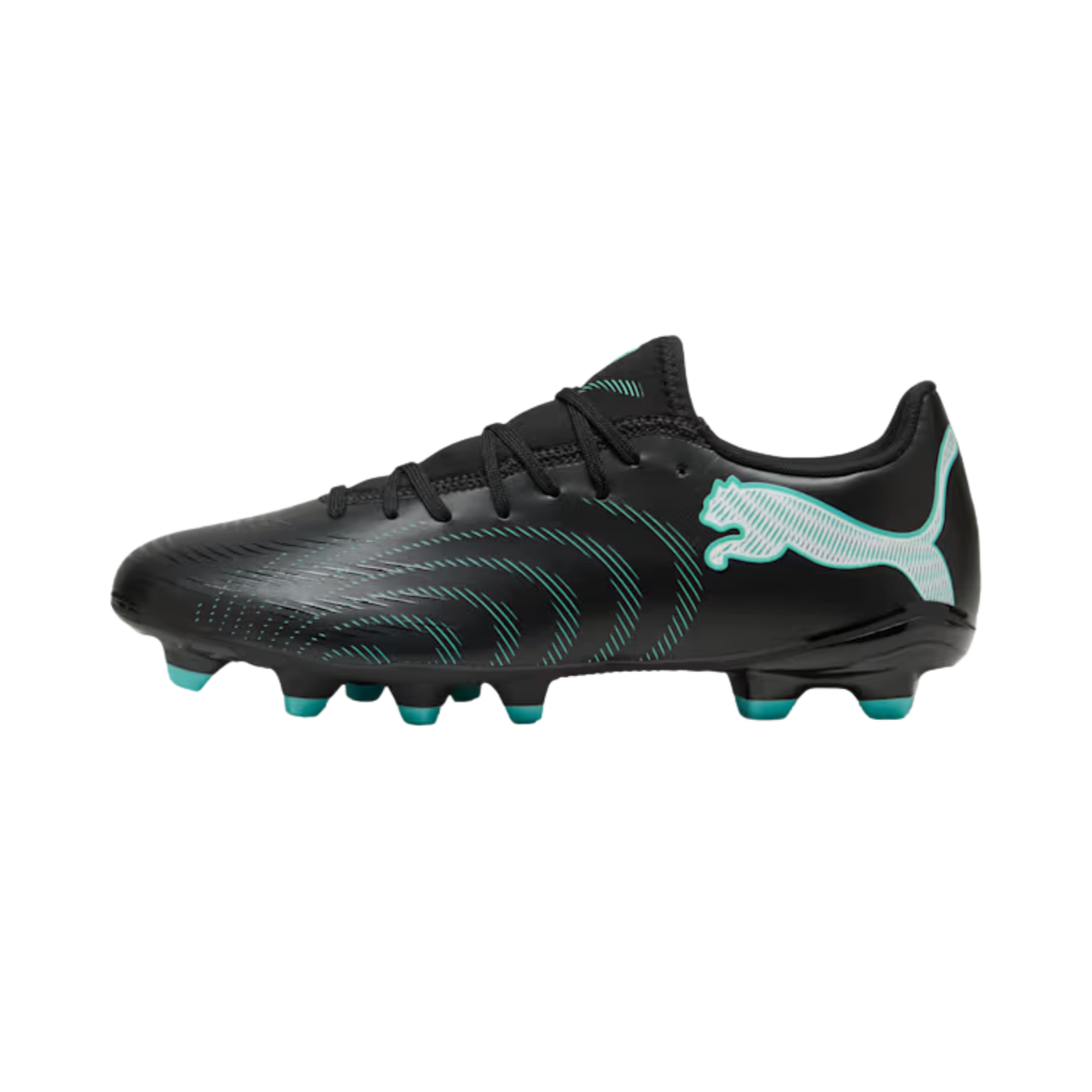 Puma Future 9 Play FG/AG Football Boots Unisex - Black/Mint/White Black Mint White Football Boots Puma